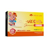 Витамины и минералы Olimp Gold-Vit C + D3 Junior, 30 таблеток