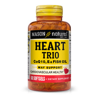 Натуральная добавка Mason Natural Heart Trio, 60 капсул