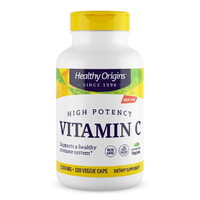 Витамины и минералы Healthy Origins Vitamin C 1000 mg, 120 вегакапсул