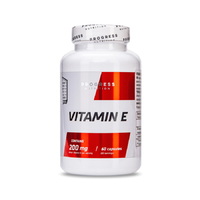 Витамины и минералы Progress Nutrition Vitamin E, 60 капсул