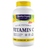 Витамины и минералы Healthy Origins Vitamin C 1000 mg, 360 вегакапсул