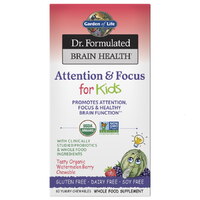 Витамины и минералы Garden of Life Dr. Formulated Attention &amp; Focus For Kids, 60 жевательных таблеток