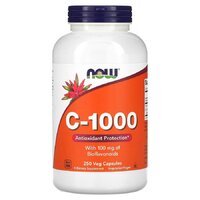 Витамины и минералы NOW Vitamin C-1000 with Bioflavonoids, 250 вегакапсул