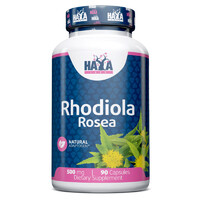 Натуральная добавка Haya Labs Rhodiola Rosea Extract 500 mg, 90 капсул