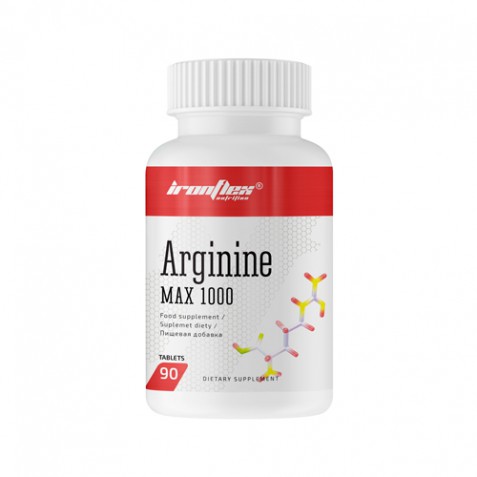 Амінокислота IronFlex Arginine MAX 1000, 90 таблеток