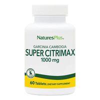 Жироспалювач Natures Plus Super Citrimax 1000 mg, 60 таблеток