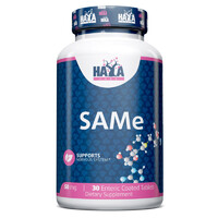 Натуральная добавка Haya Labs SAMe 50 mg, 30 капсул