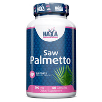 Натуральная добавка Haya Labs Saw Palmetto 200 mg, 60 капсул