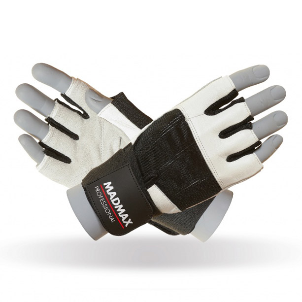 Перчатки для фитнеса MAD MAX Professional MFG 269, White