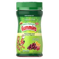 Витамины и минералы Puritan's Pride Children's Multivitamin Gummies, 60 желеек