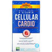 Витамины и минералы Country Life Cellular Cardio, 60 капсул