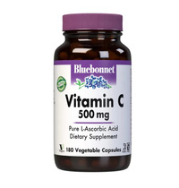 Витамины и минералы Bluebonnet Vitamin C 500 mg, 180 вегакапсул