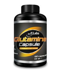 Аминокислота AllSports Labs L-Glutamine, 100 капсул