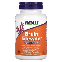 Натуральная добавка NOW Brain Elevate, 120 вегакапсул