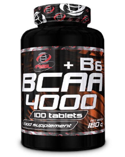 Аминокислота BCAA AllSports Labs BCAA 4000 + B6, 100 таблеток