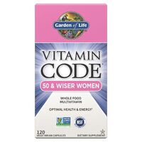 Витамины и минералы Garden of Life Vitamin Code 50 &amp; Wiser Women, 120 вегакапсул