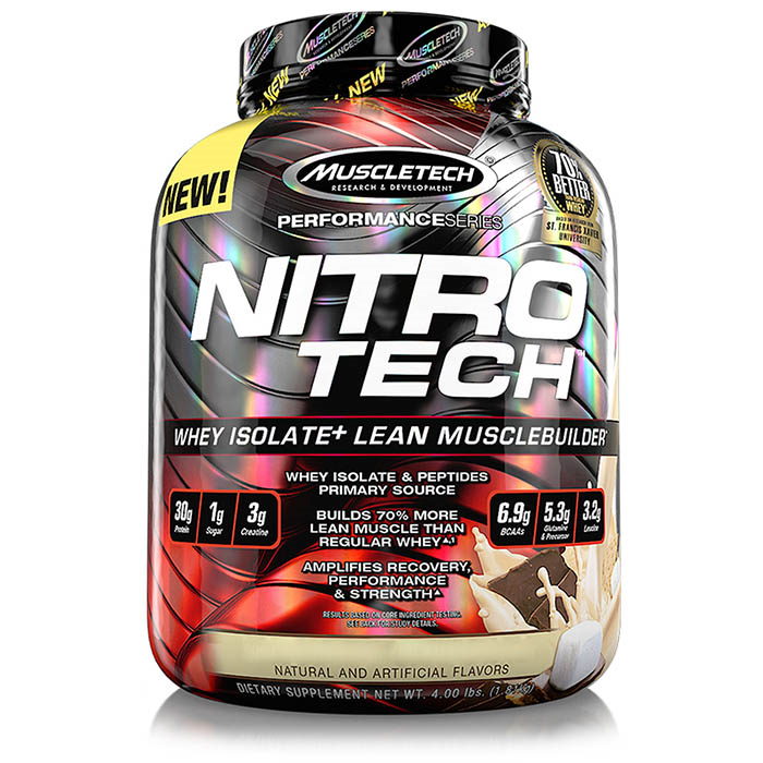 Протеин Muscletech Nitro Tech, 1.8 кг