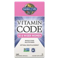 Витамины и минералы Garden of Life Vitamin Code 50 &amp; Wiser Women, 240 вегакапсул