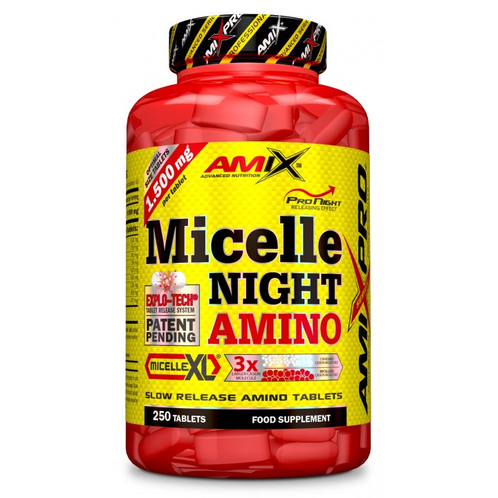 Амінокислота Amix Nutrition Micelle Night Amino, 250 таблеток