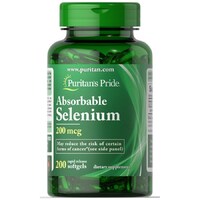 Витамины и минералы Puritan's Pride Absorbable Selenium 200 mg, 200 капсул