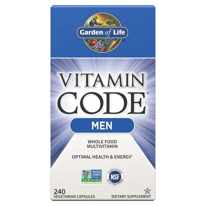 Вітаміни та мінерали Garden of Life Vitamin Code Men, 240 вегакапсул