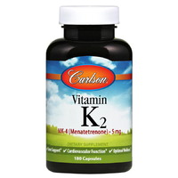 Витамины и минералы Carlson Labs Vitamin K2, 180 капсул