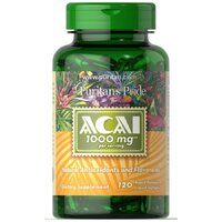 Натуральна добавка Puritan's Pride Acai 1000 mg, 120 капсул