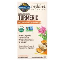 Натуральна добавка Garden of Life MyKind Organics Extra Strength Turmeric, 120 таблеток