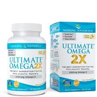 Жирні кислоти Nordic Naturals Ultimate Omega 2X, 60 капсул