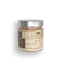 Заменитель питания TOM миндальная паста с белым шоколадом и вишней, 180 грамм