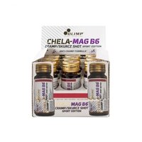 Витамины и минералы Olimp Chela-Mag B6 Cramp Sport Edition Shot, 9*25 мл