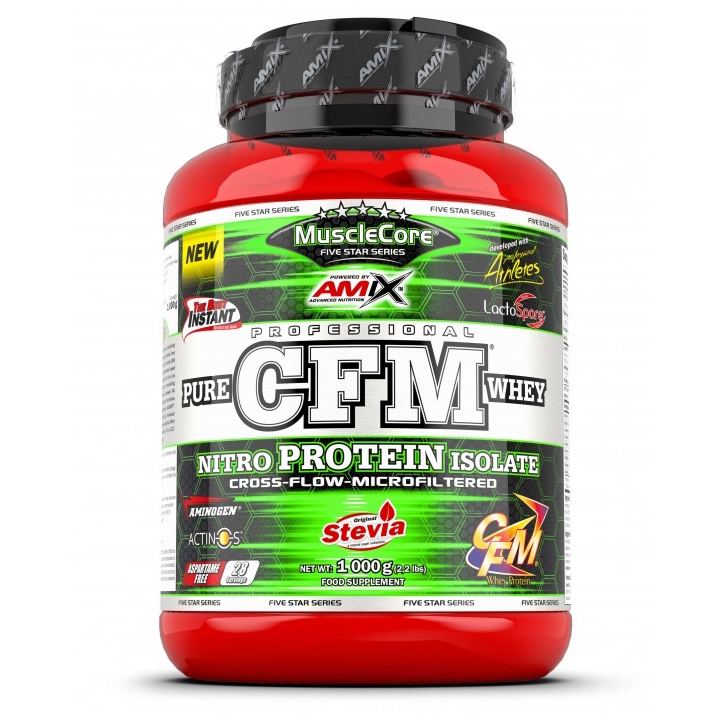 Протеїн Amix Nutrition MuscleCore CFM Nitro Protein Isolate, 1 кг