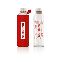 Бутылка Nutrend Glass Bottle 800 мл, Red