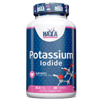 Витамины и минералы Haya Labs Potassium Iodide 32.5 mg, 30 таблеток