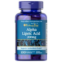 Натуральная добавка Puritan's Pride Alpha Lipoic Acid 200 mg, 100 капсул