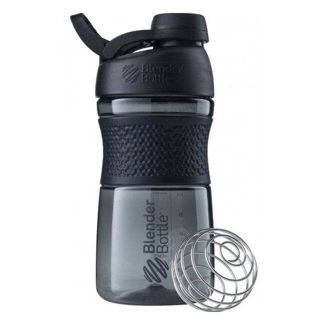 Шейкер BlenderBottle SportMixer Twist 590 мл, Black
