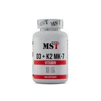 Витамины и минералы MST Vitamin D3 + K2 MK7, 120 капсул