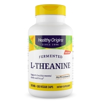 Аминокислота Healthy Origins L-Theanine 100 mg, 180 вегакапсул