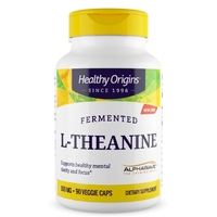 Аминокислота Healthy Origins L-Theanine 100 mg, 90 вегакапсул