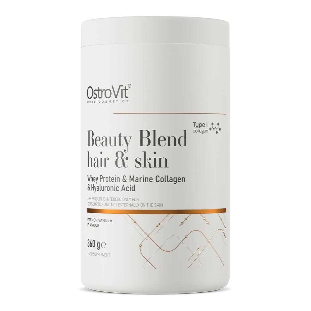 Препарат для суглобів і зв'язок OstroVit Beauty Blend Hair &amp; Skin, 360 грам
