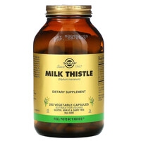 Натуральная добавка Solgar Milk Thistle, 250 вегакапсул