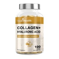 Препарат для суставов и связок True Health Collagen + Hyaluronic, 100 капсул