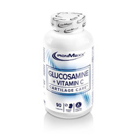Препарат для суставов и связок IronMaxx Glucosamine + Vitamin C, 90 таблеток
