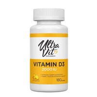Витамины и минералы VPLab UltraVit Vitamin D 2000 IU, 180 капсул