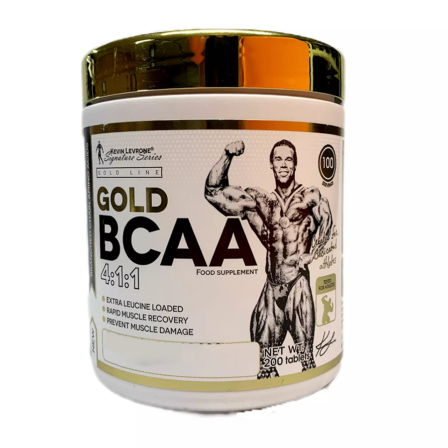 Амінокислота BCAA Kevin Levrone Gold BCAA 4:1:1, 200 таблеток