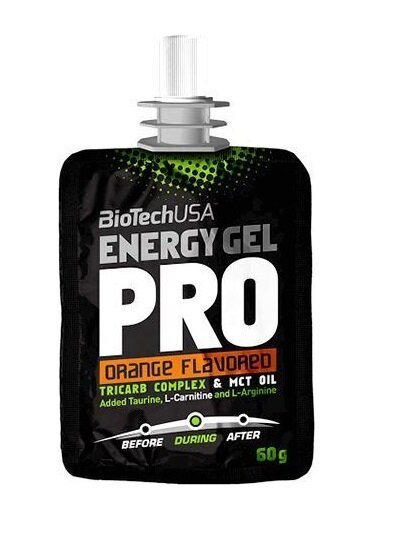 Предтренировочный комплекс BioTech Energy Gel Pro, 60 грамм