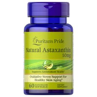 Натуральная добавка Puritan's Pride Astaxanthin 10 mg, 60 капсул