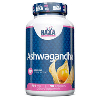 Натуральная добавка Haya Labs Ashwagandha 450 mg, 90 капсул