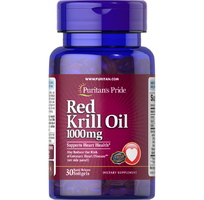 Жирные кислоты Puritan's Pride Red Krill Oil 1000 mg, 30 капсул