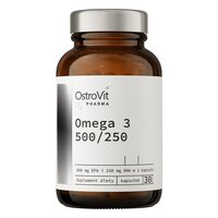 Жирные кислоты OstroVit Pharma Omega 3 500/250, 30 капсул
